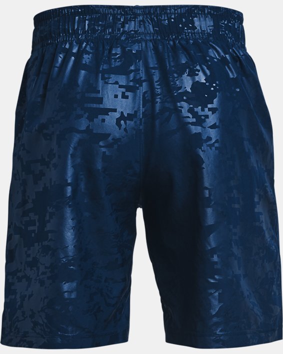 Men's UA Woven Emboss Shorts, Navy, pdpMainDesktop image number 5